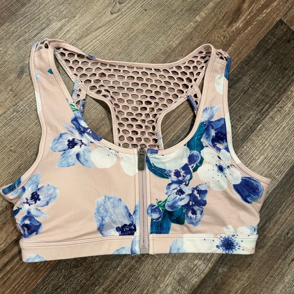 POPFLEX Zip Up Sports Bra